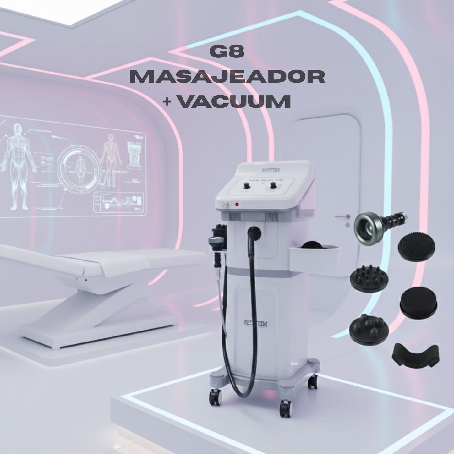 MAQUINA MASAJEADORA REDUCTOR CELULITIS G8