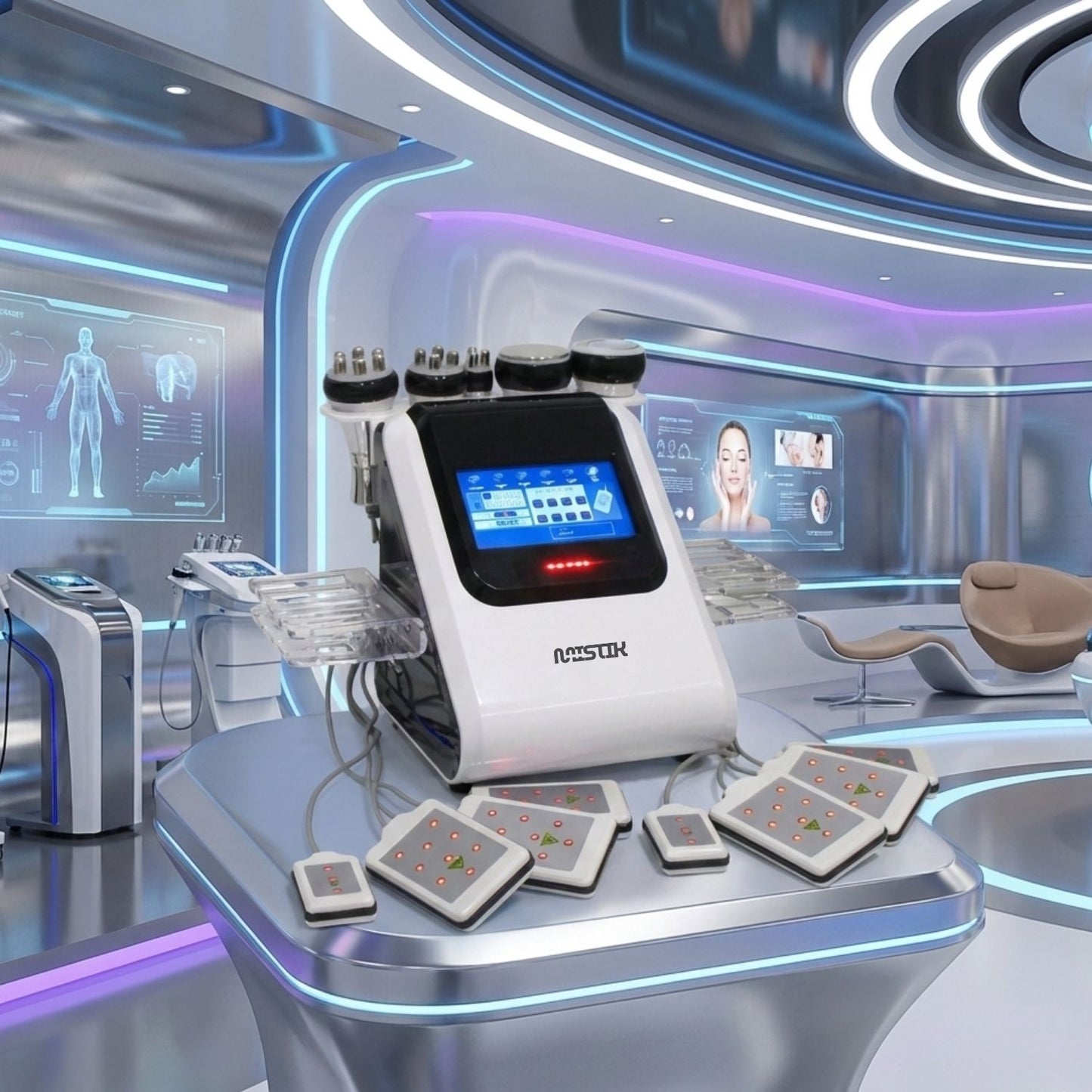 MULTIFUNCION CORPORAL Y FACIAL MISTIK 80k PRO 6 EN 1