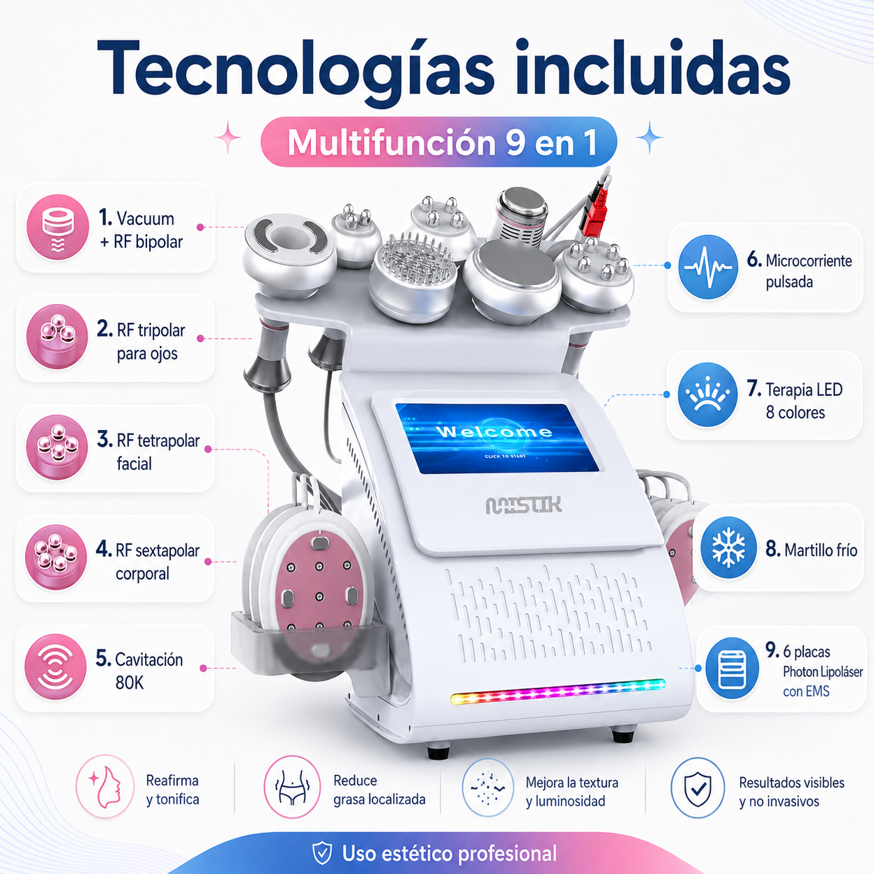 MULTIFUNCION 9 EN 1 80K